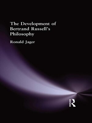 cover image of The Development of Bertrand Russell's Philosophy